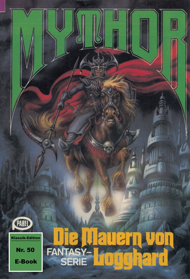 Book cover for Mythor 50: Die Mauern von Logghard