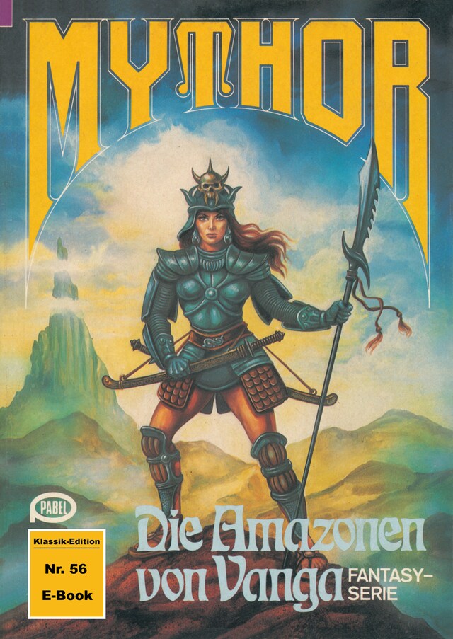 Book cover for Mythor 56: Die Amazonen von Vanga