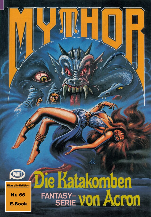 Book cover for Mythor 66: Die Katakomben von Acron