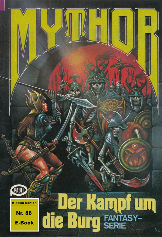 Book cover for Mythor 88: Der Kampf um die Burg