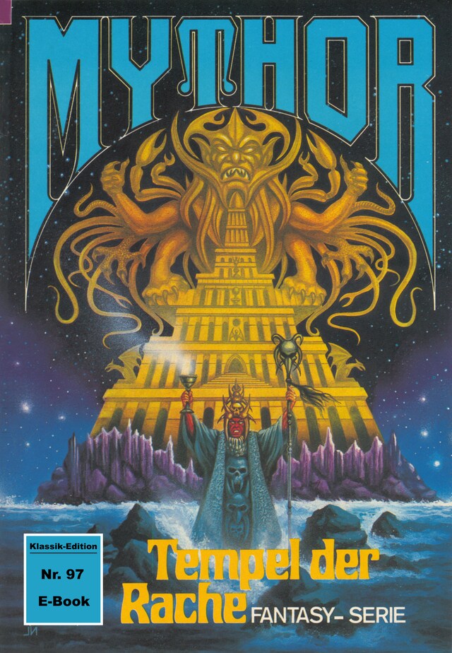 Book cover for Mythor 97: Tempel der Rache