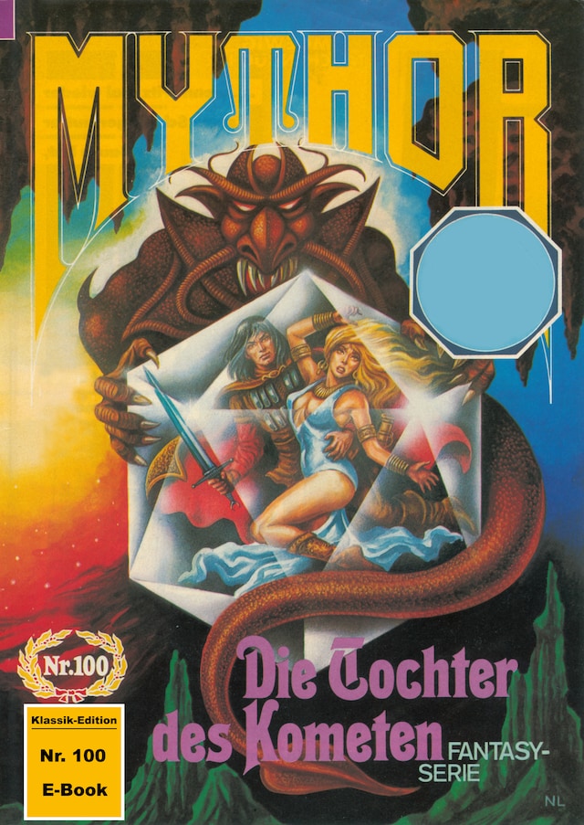 Buchcover für Mythor 100: Die Tochter des Kometen