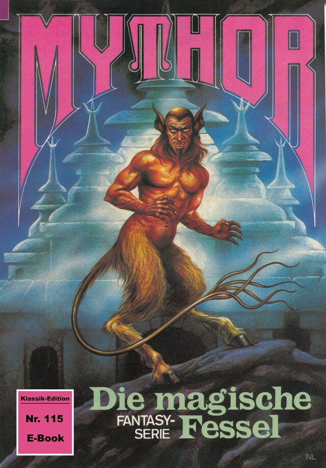 Copertina del libro per Mythor 115: Die magische Fessel