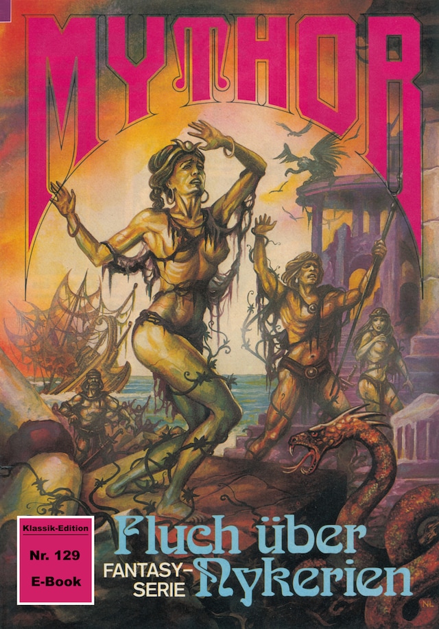 Book cover for Mythor 129: Fluch über Nykerien
