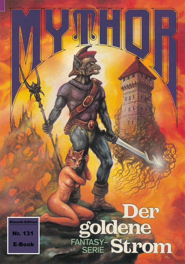 Book cover for Mythor 131: Der goldene Strom