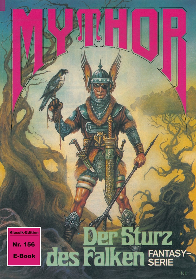 Book cover for Mythor 156: Der Sturz des Falken