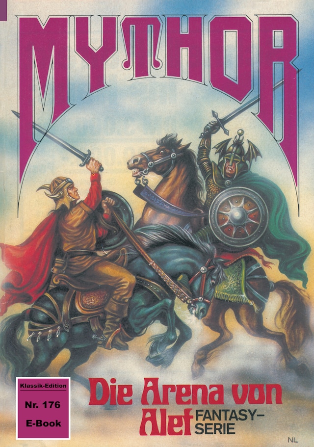 Buchcover für Mythor 176: Die Arena von Alef