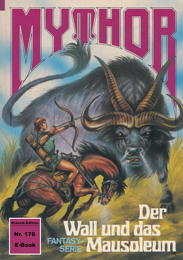 Book cover for Mythor 178: Der Wall und das Mausoleum