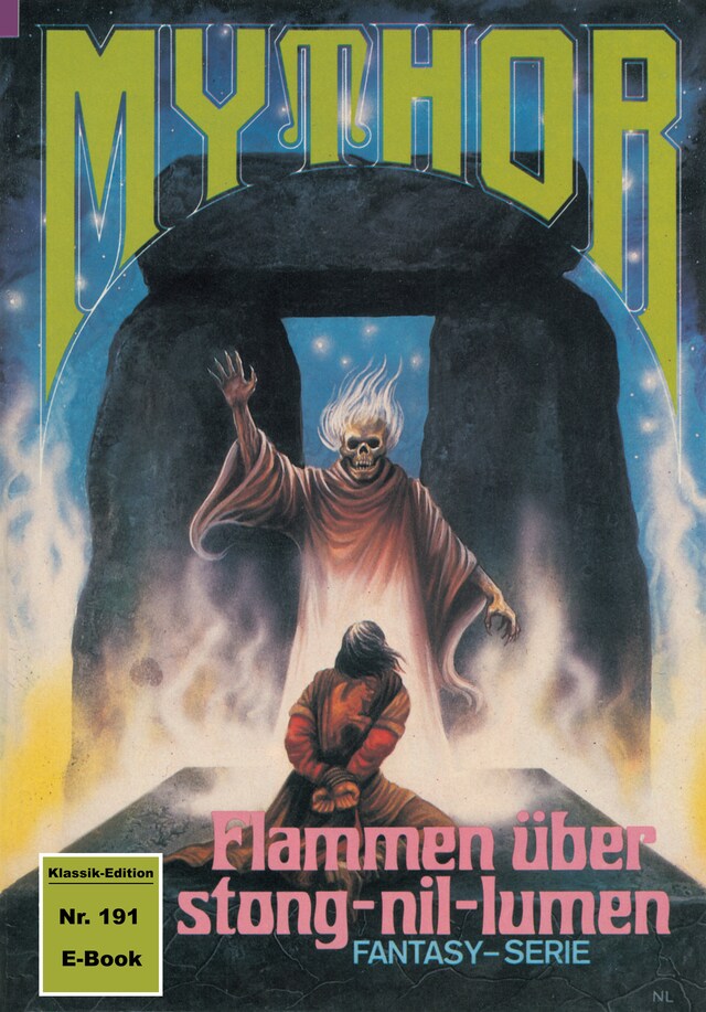 Book cover for Mythor 191: Flammen über stong-nil-lumen