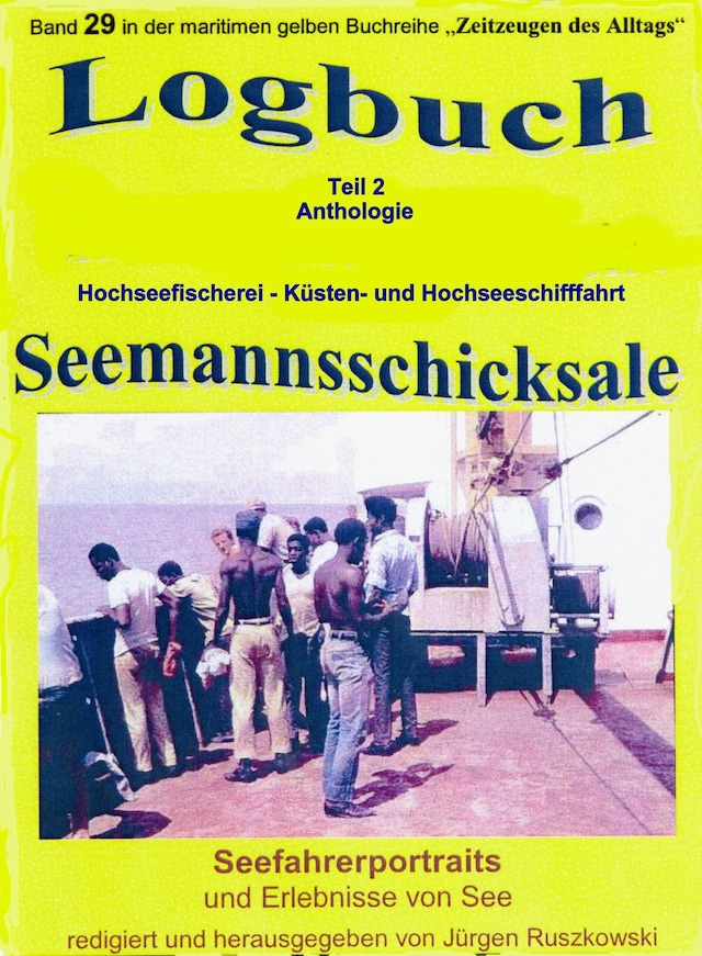 Portada de libro para Logbuch – Teil 2 – Anthologie – Hochseefischerei – Küsten- und Hochseeschifffahrt