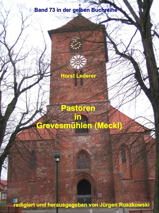 Book cover for Pastoren in Grevesmühlen