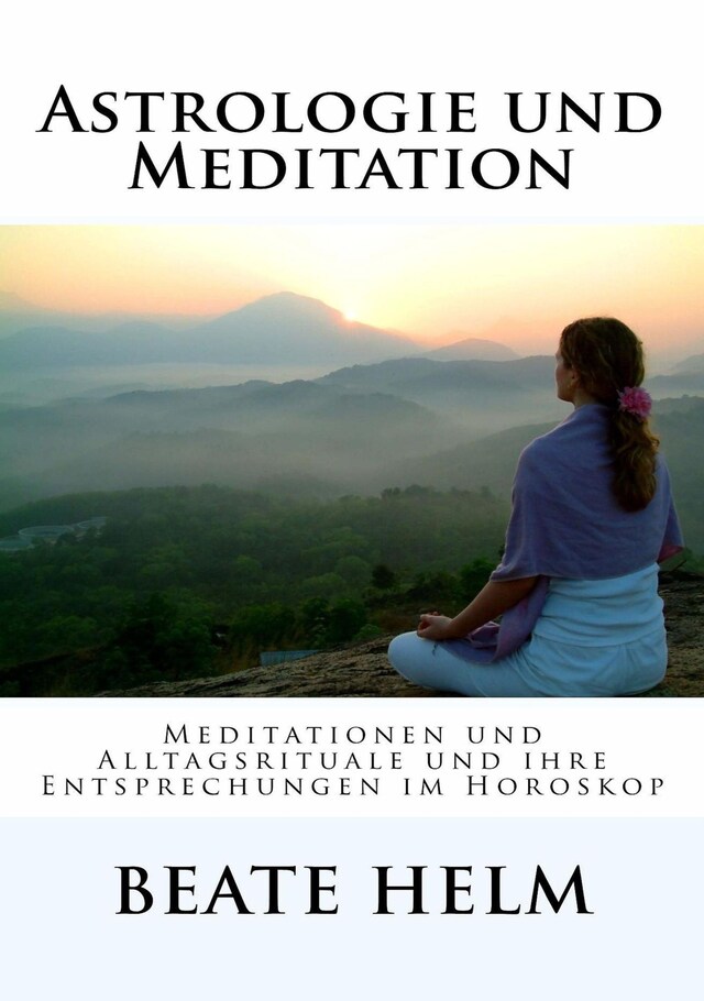 Portada de libro para Astrologie und Meditation