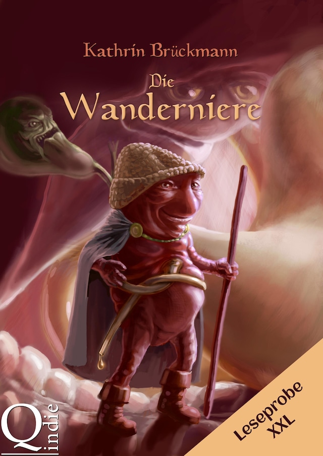 Book cover for Die Wanderniere - Leseprobe