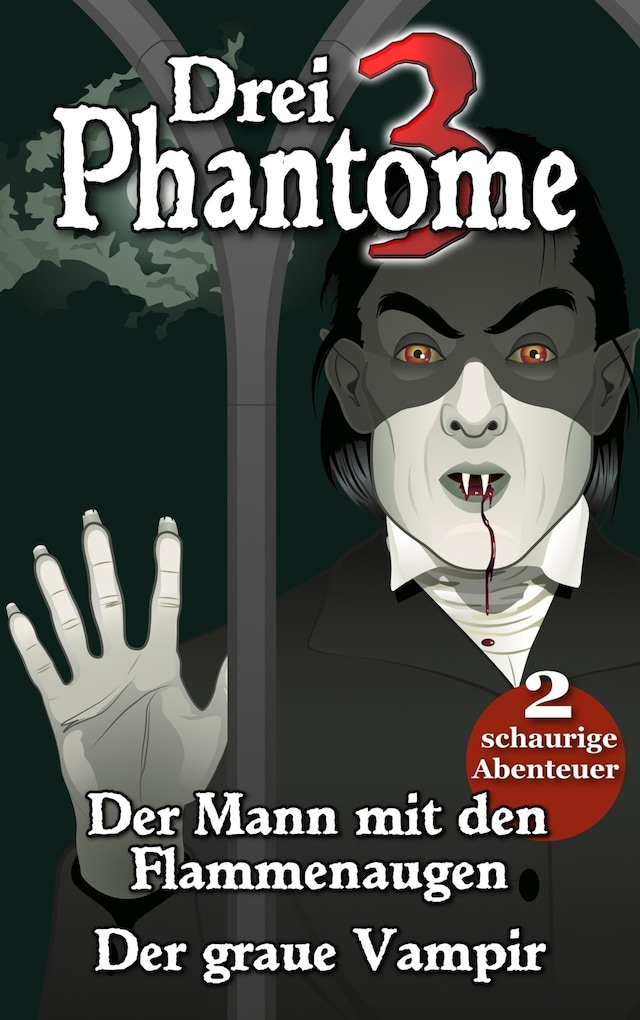 Buchcover für Drei Phantome 1 - Gänsehaut für Kids