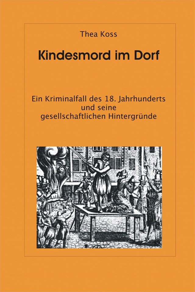 Kirjankansi teokselle Kindesmord im Dorf