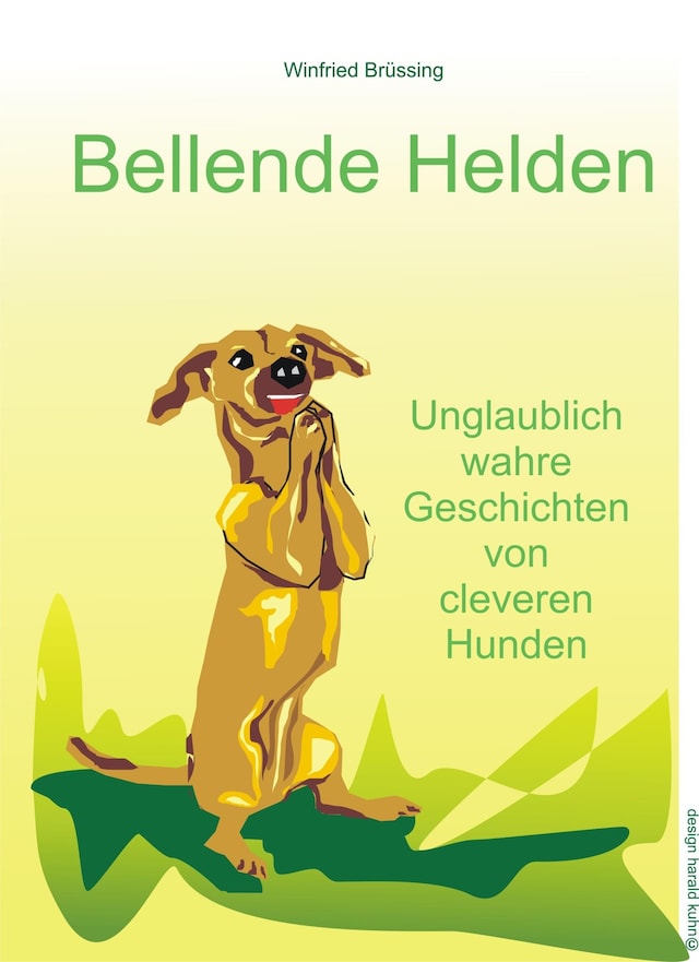 Buchcover für Bellende Helden