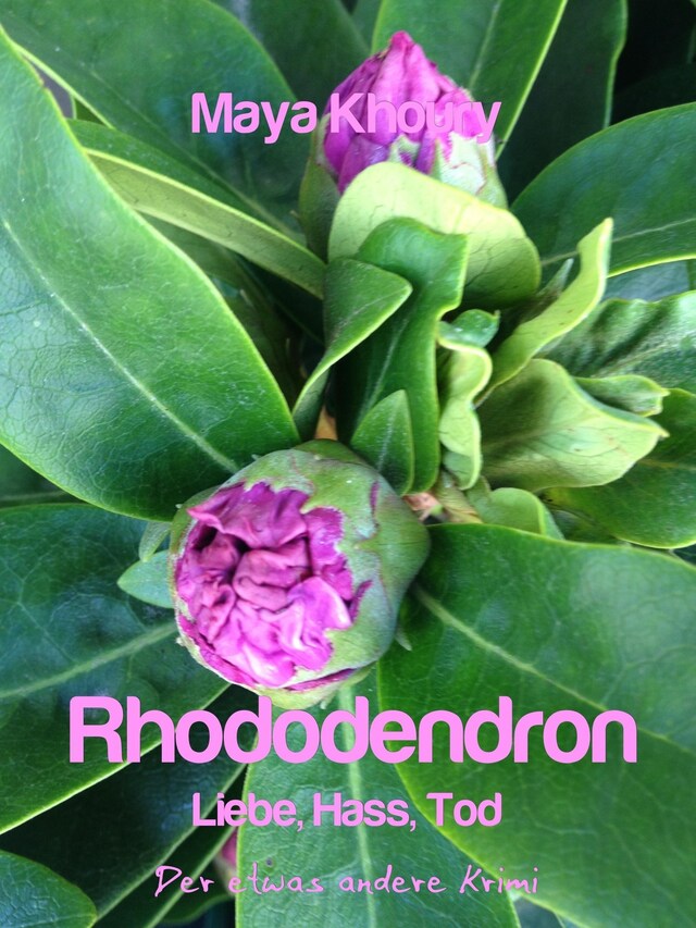 Kirjankansi teokselle Rhododendron