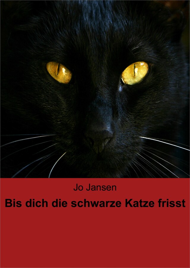 Buchcover für Bis dich die schwarze Katze frisst