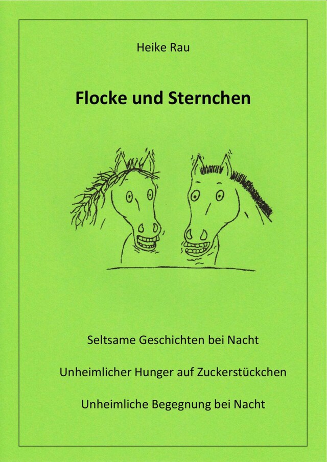 Portada de libro para Flocke und Sternchen