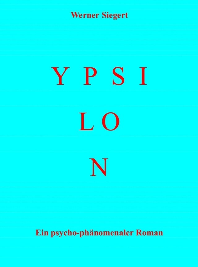 Book cover for Ypsilon