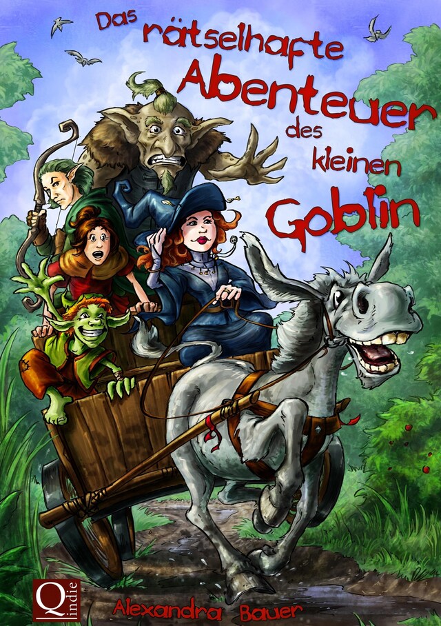 Copertina del libro per Das rätselhafte Abenteuer des kleinen Goblin