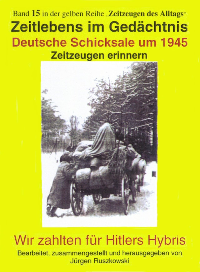 Book cover for Deutsche Schicksale 1945 - Zeitzeugen erinnern