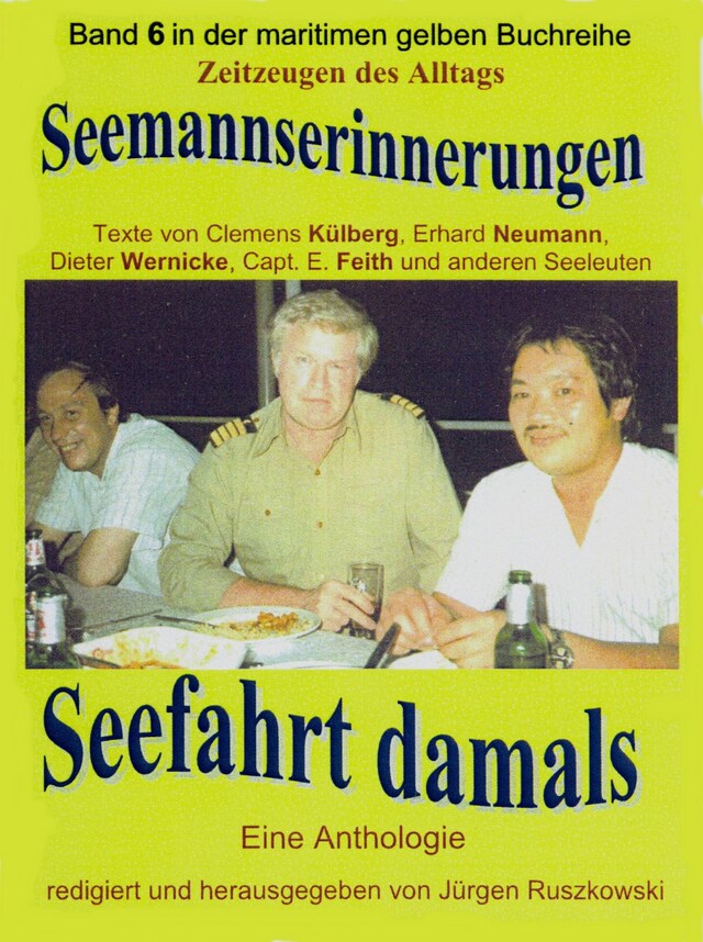 Couverture de livre pour Seemannserinnerungen – Seefahrt damals