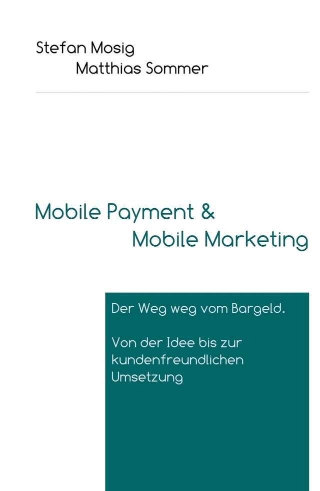 Boekomslag van Mobile Payment