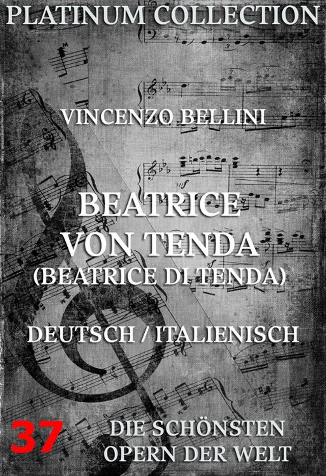 Portada de libro para Beatrice von Tenda (Beatrice di Tenda)