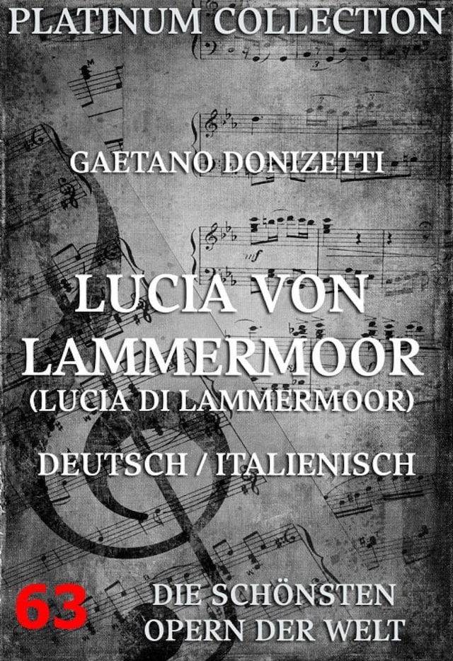Book cover for Lucia von Lammermoor (Lucia di Lammermoor)
