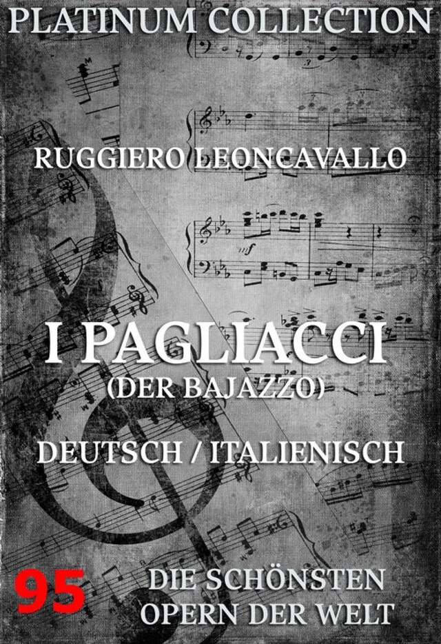 Boekomslag van I Pagliacci (Der Bajazzo)