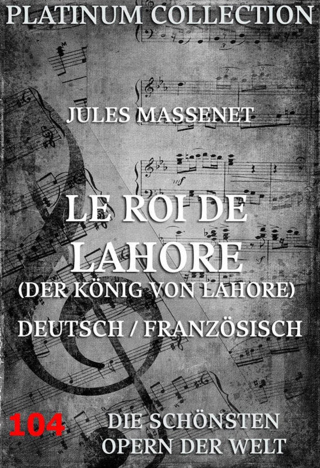 Buchcover für Le Roi de Lahore (Der König von Lahore)