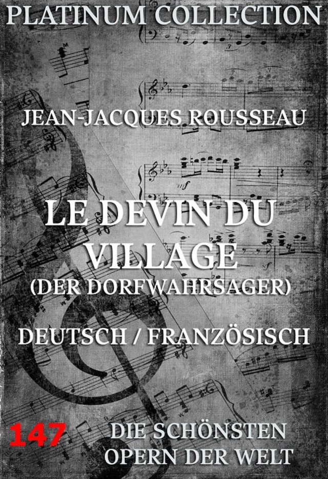 Boekomslag van Le Devin du Village (Der Dorfwahrsager)