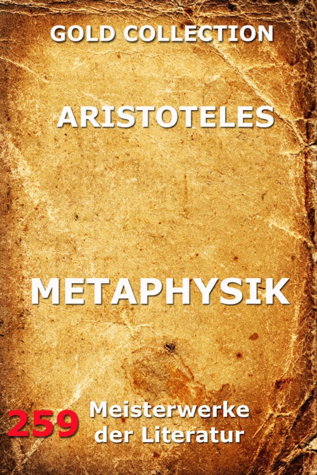 Buchcover für Metaphysik