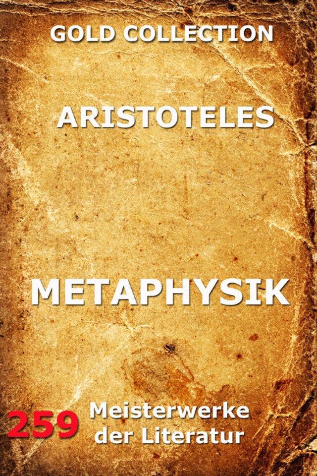 Buchcover für Metaphysik