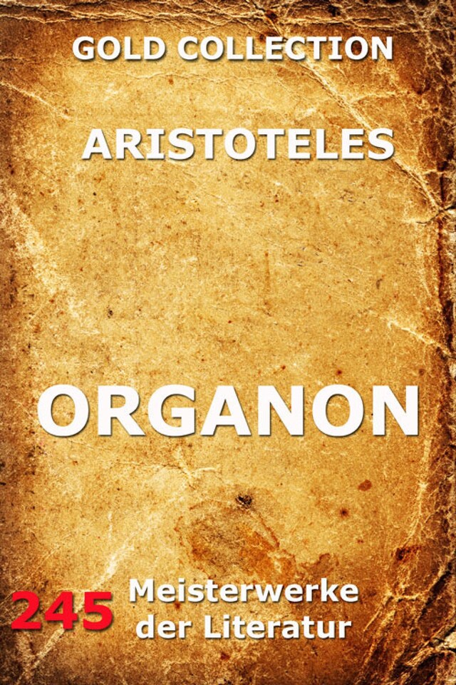 Buchcover für Organon