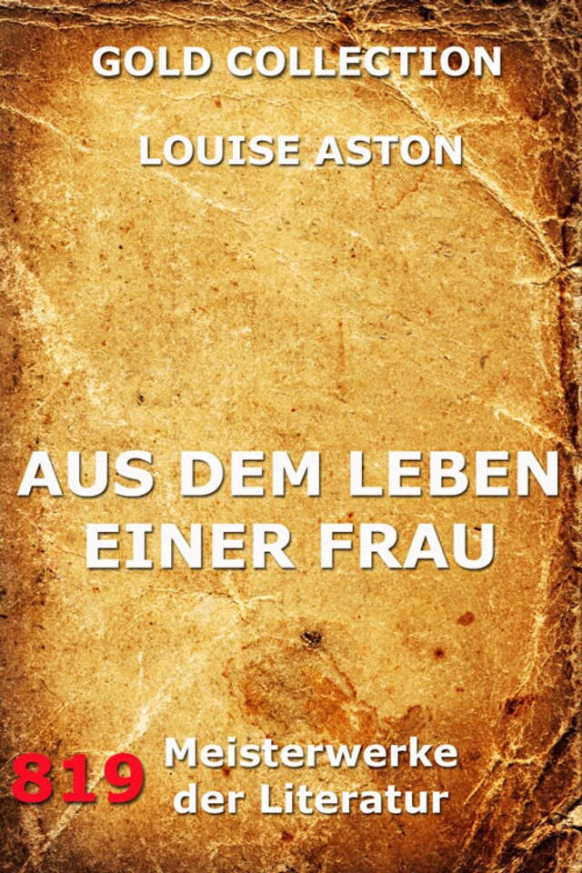 Portada de libro para Aus dem Leben einer Frau