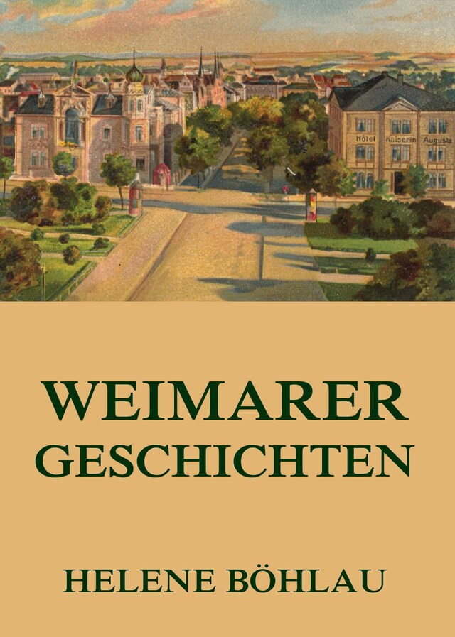 Buchcover für Weimarer Geschichten