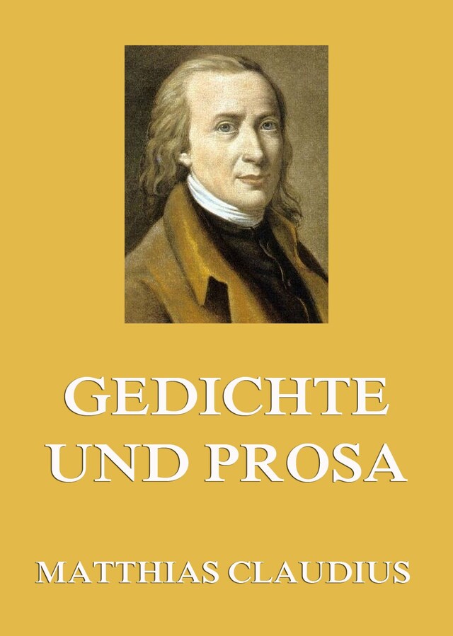 Buchcover für Gedichte und Prosa