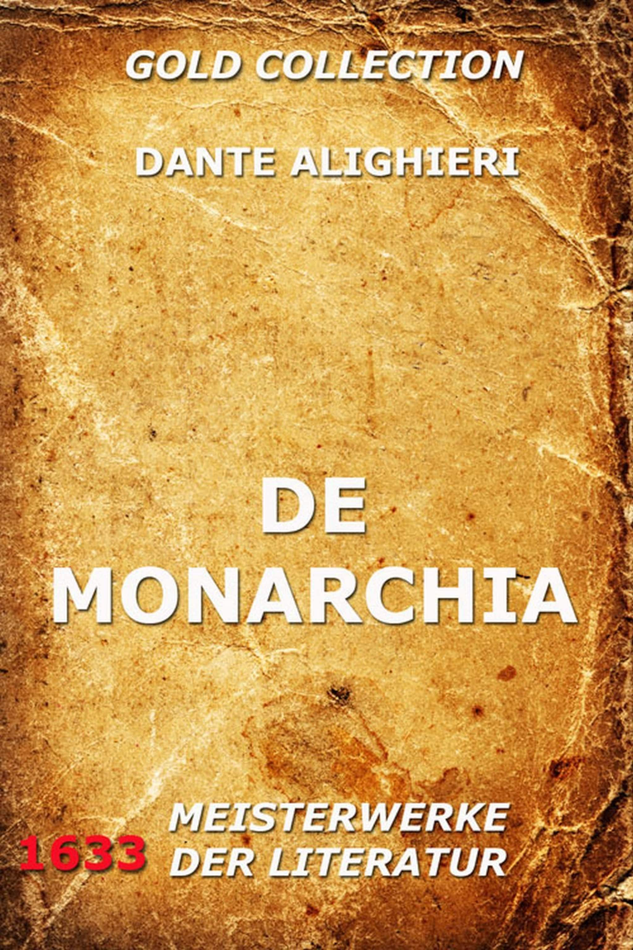 De Monarchia Dante Alighieri E book BookBeat