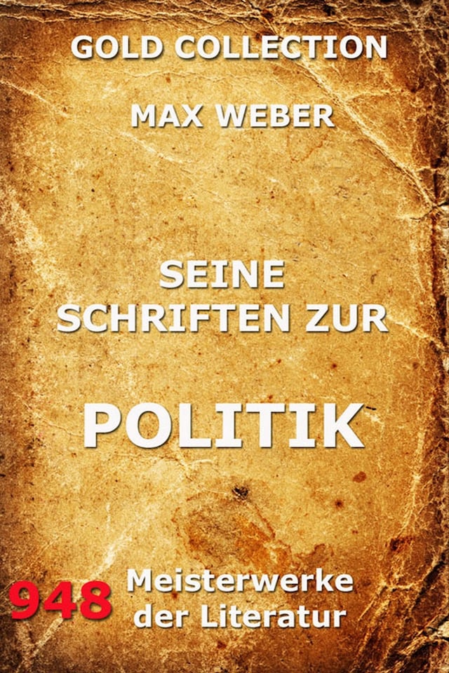 Book cover for Seine Schriften zur Politik