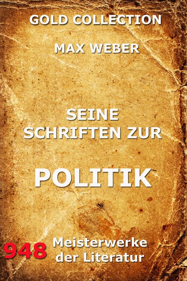 Portada de libro para Seine Schriften zur Politik