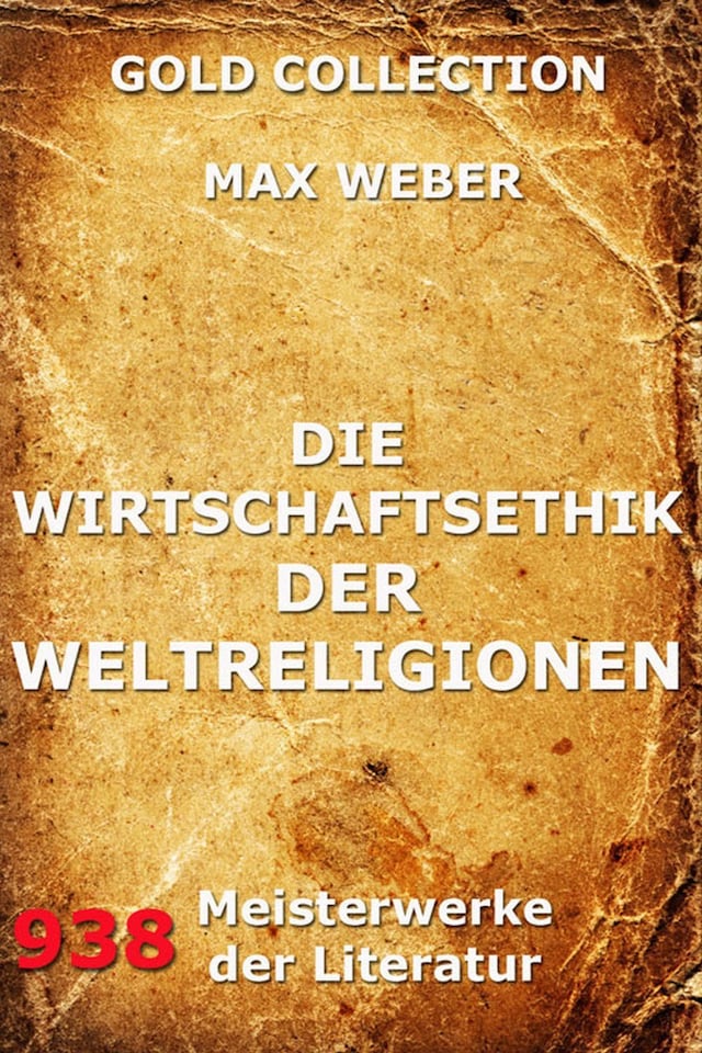 Book cover for Die Wirtschaftsethik der Weltreligionen
