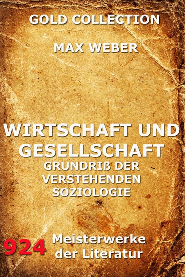 Book cover for Wirtschaft und Gesellschaft