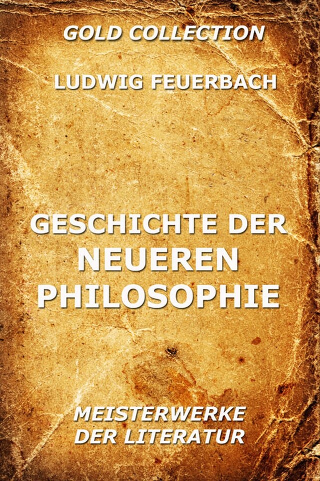 Book cover for Geschichte der neueren Philosophie