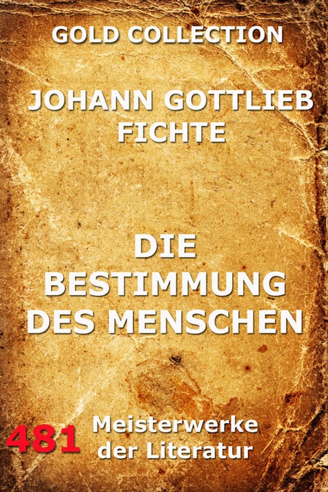 Copertina del libro per Die Bestimmung des Menschen