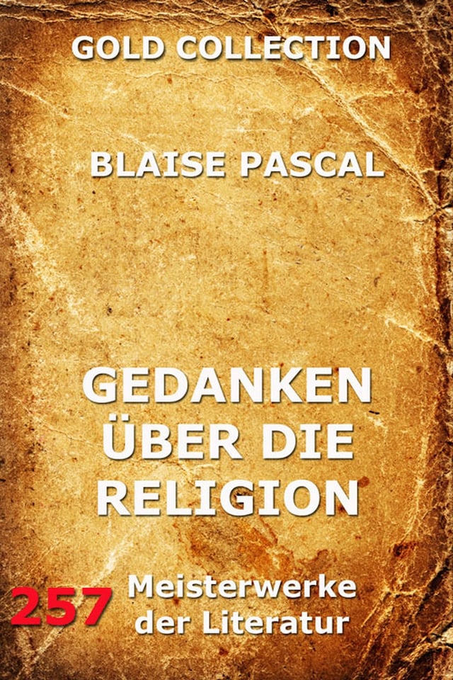 Book cover for Gedanken über die Religion