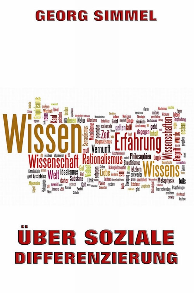 Book cover for Über soziale Differenzierung