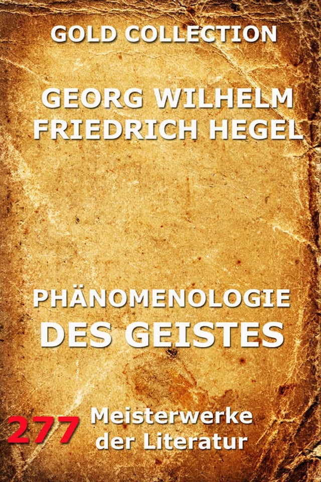 Book cover for Phänomenologie des Geistes