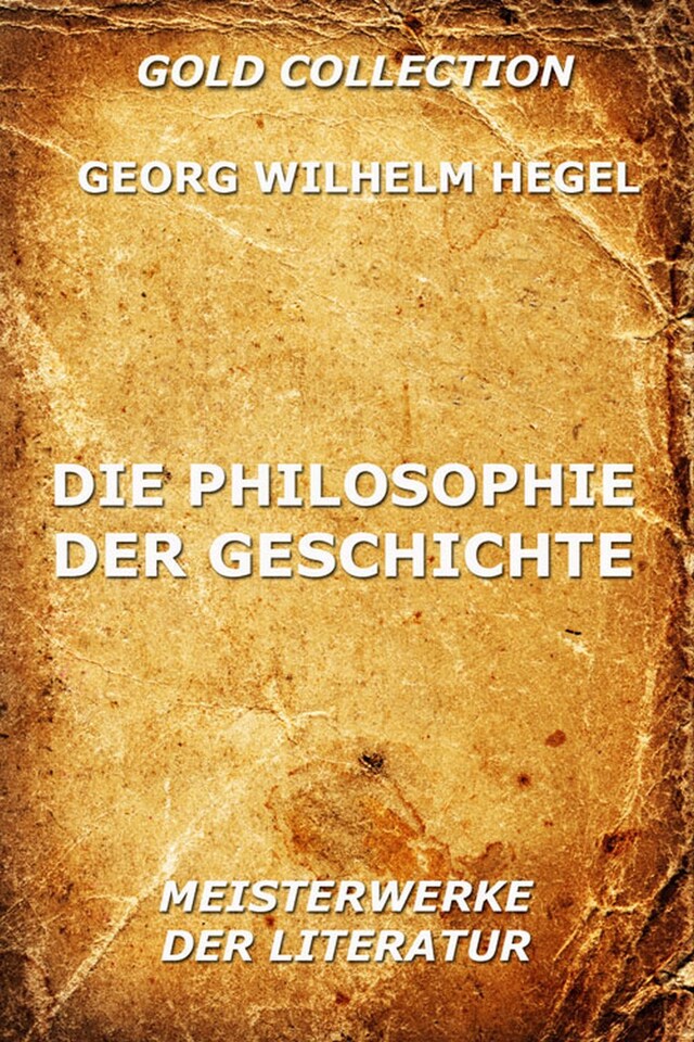 Book cover for Die Philosophie der Geschichte